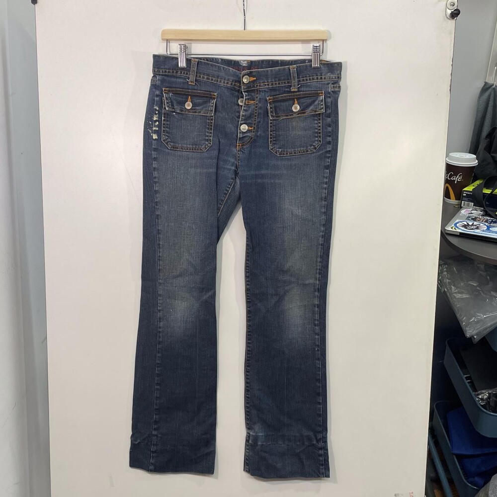 Paul & Joe Men's Blue and Navy Jeans